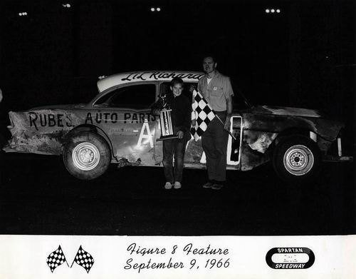Spartan Speedway (Corrigan Oil Speedway) - LIL RICHARD AND BILLY SIMMONS 1966
